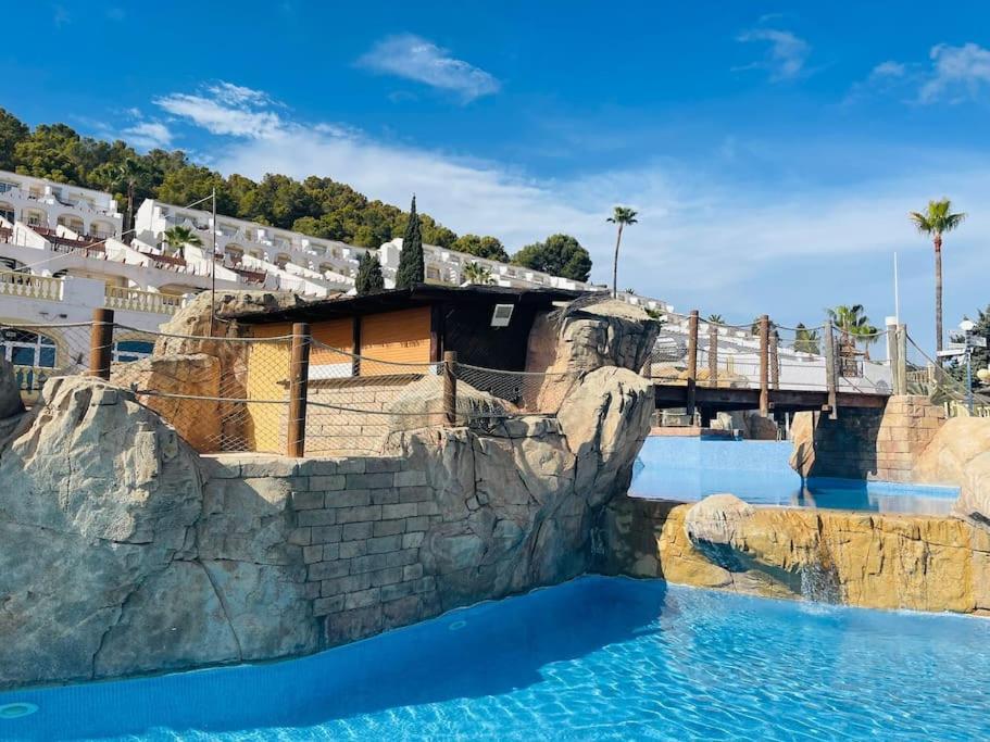 Imperial Park - Bungalow Mit Panoramablick Und Schoener Terrasse Calpe Exterior foto