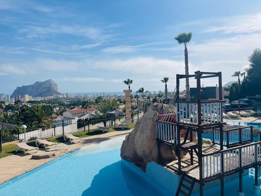 Imperial Park - Bungalow Mit Panoramablick Und Schoener Terrasse Calpe Exterior foto