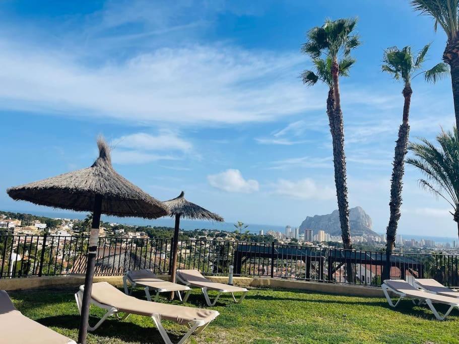 Imperial Park - Bungalow Mit Panoramablick Und Schoener Terrasse Calpe Exterior foto